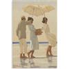UDERUI Jack Vettriano Poster《The Picnic Party》Arte da Parete Jack Vettriano Stampe Jack Vettriano Tela Dipinto Decorazione della Parete della casa Immagine 50x70cm Senza Cornice