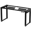 Ultradesk Uplift Frame V2 Struttura da Scrivania Elettrico per Computer o Tavolo da Bar, Piano Tavolo da 140 a 180 cm, Altezza Regolabile da 72 a 116 cm, Metallo per Giochi Giocatori, Nero