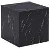Home Deluxe - Tavolino Amiri M - Colore: nero, dimensioni: 50 x 50 cm, pannello MDF, già assemblato, tavolino da soggiorno