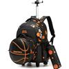 HTgroce Zaino Trolley Bambini Zainetto Scuola Elementare Bambino Seconda