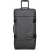 Eastpak Tranverz M Valigia Media 78L (67 x 35,5 x 30 cm), Bagaglio a Ruote, Valigia Leggera e Resistente con Doppio Scomparto, Manico Telescopico e Serratura TSA - BLACK DENIM