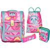 McNeill Ergo Perfecto Disney Schoolbag Set 5-teilig Minnie Mouse