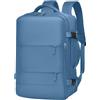 Smallrun Zaino da Viaggio Cabina Aereo 40x20x25 Zaino Cabina per Ryanair, Borse da Viaggio Cabina, Zaini, Zaino da Viaggio Cabina 20L con Presa di Carica e Tasca, blu, Medio