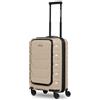 Smartbox trolley da cabina con vano laptop S 55 cm | valigia rigida 36×22×55 cm con apertura frontale, 4 doppie ruote & serratura TSA | polipropilene leggero - Edition 01