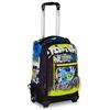 Mitama Trolley DR Scuola SCHOOL SKATE, Nero - Blu, 34 Lt, Tasche multifunzione, Spallacci uso zaino, Per bambini e ragazzi,scuola elementare e media, Tempo libero e viaggi