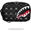 Sprayground Pochette e beauty Nero GRAY PEEKING CHARACTER CHECK TOILETRY BRICK