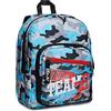 SJ GANG STYLE JAM GANG SJ Gang Zaino Doppio Scomparto Sj Ever, Blu, 31 Lt, Scuola y Tempo Libero