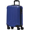 Flight Knight Premium Valigia Da Cabina Leggera Rigida - 8 Ruote Girevoli - Lucchetto Tsa Integrato E Porta Usb - Bagaglio Approvato Per Oltre 100 Compagnie Aeree Come Easyjet E Ryanair - 55x35x20cm