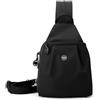 JJIAGOLD Mini zaino da donna, in tessuto Oxford, antifurto, elegante e minimalista, piccola borsa a tracolla convertibile per l'uso quotidiano, Nero , S