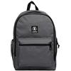 Invicta Zaino Scuola Blow Up, Grigio, New Way, Zaino Doppio Scomparto con Tasca Porta PC, Tasca Porta Borraccia e Tasca con Organizer, Scuola, Lavoro, Unisex