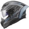 LS2, Casco Moto Integrale DRAGON SUBIC Blue Petrol, XS