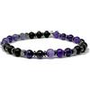 Sospiri Venezia: Bracciale Donna di Pietra Colorata, Braccialetto Ragazza, Idea Regalo, Made in Italy con Certificato (giada scura)