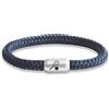 Paris Montana Il braccialetto originale per racchetta da tennis Club in corda nautica con incisione e chiusura magnetica palla da tennis, diametro 8 cm, 19 cm - 24 cm, Corda nautica