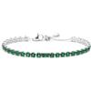 gioielleria Bracciale tennis Marlù Donna con cristalli verdi 31BR0007-S