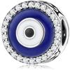 Magic Charms 925 Sterling Silver Charm Perla Per Le Donne Con Gli Occhi Malvagi Donne Fortunato Fatima Mano Perline Charms, A-Evil Eye