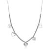 Brosway Collana Donna in Acciaio e Cristalli con Simbolo Cuore | Collezione Chant - BAH28