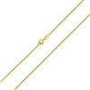 Bling Jewelry Collana Unisex Sottile E Resistente Con Maglia Cubana Miami Curb Chain Da 2Mm Per Donne E Uomini Placcata In Oro Giallo 14K Su Argento Sterling .925 Lunghezza 20 Pollici