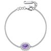 Brosway Bracciale Donna in Argento e Magic Purple/pietre Naturali | Collezione Fancy - FMP128
