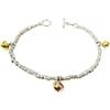 Gioielleria Bucci BRACCIALE CAMPANELLE DA DONNA IN ARGENTO925 RODIATO