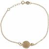 Generico Bracciale Donna in Argento 925 con Centrale Corbula - Maglia Giunchiglio - Gioiello Sardo Artigianale - Disponibile in 4 Finiture (Rosè, 18 cm)