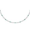 Morellato Collana Donna in Argento 925‰ Riciclato, Tennis, Collezione TESORI, Regalo per Sposa
