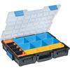 Allit EuroPlus Pro >K<44/15 - Valigetta professionale con clip di collegamento, 15 scomparti