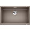 BLANCO SUBLINE 700-U - Lavello da cucina in granito sotto-top per basi di lavello con larghezza di 80 cm - SILGRANIT - Marrone - 523449