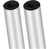 Generico Antigelo Tubo Isolante In Schiuma, Flessibile GommaTubi, Anticondensa Impe rmeabile calore isolato, ID 16-219mm, per Condizionatore、Rubinetti e Scaldacqua Solare(ID 76mm x TK50mm x L100cm)