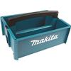 Makita P-83836 Toolbox misura 1, cassetta degli attrezzi aperta, due scomparti, con maniglia, collegabile al sistema di valigia, 395 x 295 x 225 mm (lunghezza x larghezza x altezza)