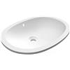 RAK Ceramics LAVABO SOTTOPIANO OVALE VARIANT 55X41 CM Bianco