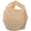 Hemobllo Paralumi Piccoli in Legno per Sauna, Copertura Leggera e Traslucida, Resistente alle Alte Temperature, Accessorio per Bagno Turco e Luce Sauna