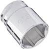 Beta 920A 26 - Chiavi a bussola con attacco quadro femmina 1/2 bocca esagonale, cromate