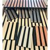 AS ADESIVI SICUREZZA StickersLab - Pannello Acustico Fonoassorbente per Controsoffitto a Doghe Ignifugo B-s2 - Confezione 3 pz. (Rovere Vena Bianca)