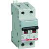 BTICINO INTERRUTTORE AUTOMATICO MAGNETOTERMICO F810N/25 1P+N 230V C25 2 MODULI