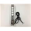 SECUREMME CONTROPIASTRA ELETTRICA PER PORTE BLINDATE. ALIMENTAZIONE 6-12 V AC. MANO DESTRA, INTERASSE 28 SPORGENZA LEVA A FILO, SECUREMME