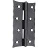 Infinity Decor Cerniere per porte a testa martellata a mano, Cerniere per armadi in ferro battuto, Decorazione in metallo nero forgiato in scatola rustica, Armadio antico della fattoria