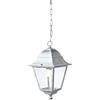 Sovil Illuminazione Lampada a sospensione design classico per esterno bianco-argento