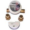MASTERBRICO Contatore acqua 1/2 con raccordi contatore acqua fredda 1/2 Bosco Itron UAR+