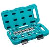 Makita P-90283 - Presa da 1/4 di pollice e cricchetto (40 pezzi)