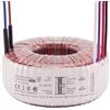 Lumonic trasformatore toroidale 30VA 2x6V per sistemi audio, industriali, alogeni e a binario - tensione di ingresso 230V - tensione secondaria 12V - modello RSO-826006