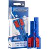 WEICON Coax-Stripper No. 1 F Plus| Spellafili per cavi d'antenna | Pinze spellafili di alta qualità, cavo coassiale, blu