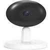 FOSCAM Telecamera per interni IP X4 - WiFi, HD 4 MP - Rilevamento del movimento intelligente - Compatibile con Alexa & Google Assistant - Visione Notturna di 8 m con 9 LED a infrarossi - Bianco
