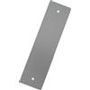 IWOFER Placca cieca 185 mm copri foro avvolgibile motore tapparella avvolgitore (Argento)