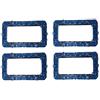 ZOREI Supporto Compatibile Con Vimar Arke, Supporto Per Scatola 502 503 504 507 (4, 7 Moduli/Posti)