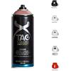 VIRSUS 1 Bomboletta Spray Vernice Acrilica per GRAFFITI Rosa A088 da 400ml + 5 testine per tratti precisi e spessi, finitura opaca coprente, per street artists murales (VIRGO PINK)