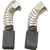 Buildalot Spazzole di Carbone bu_8719468501814 per Makita Utensili Elettrici - 6x10x15mm - 0,24x0,39x0,59'' - Con arresto automatico - Sostituisce le parti originali 181038-5 & CB-105