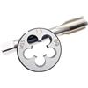 DHRCONPA Set di maschi e filiere M15 X 1 mm, maschi e filiere for filettatura manuale