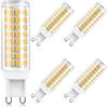 LPFWSK G9 LED Lampadina dimmerabili, 10W (equivalente alogena 80W) 1000lm Lampadine LED G9 per illuminazione domestica, angolo del fascio 360°, lampade LED G9 a risparmio energetico,Warm white,5 Pack
