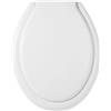 Schläfer 4642101 | Tavoletta Wc Copriwater, Sedile Wc, Tavoletta Water Universale, Coprivaso in Termoindurente, Copri Wc con Cerniere Regolabili in Nylon, Colore Bianco Lucido