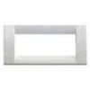 Vimar serie idea - Placca classica 5 modulo plastica bianca lucida